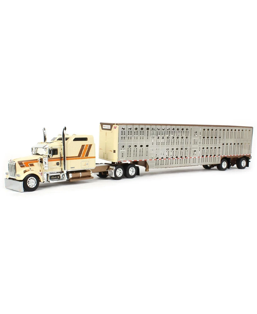 First Gear 1/64 Kenworth with Wilson Silverstar Livestock Trailer, Big Rigs: Paradise Trucking, Dcp by