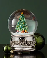 Reed & Barton Christmas Tree Musical Snow Globe