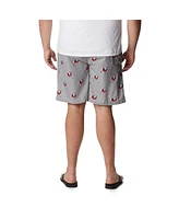 Columbia Men's Gray Georgia Bulldogs Big Tall Backcast Ii Allover Print Omni-Shade Shorts