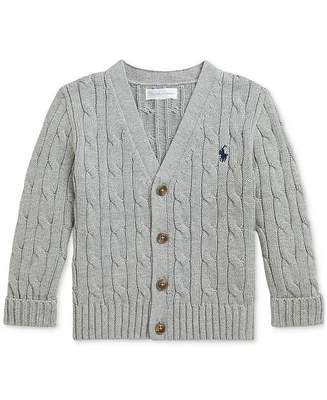 Polo Ralph Lauren Baby Cotton Cable-Knit Cardigan