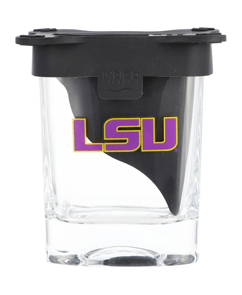 Indigo Falls Lsu Tigers 10oz. Ice Wedge Glass