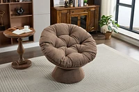 Oversized Swivel Accent Chair, 360 Swivel Barrel Chair