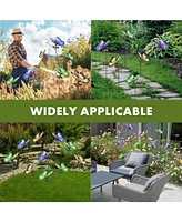 Maggift Butterfly Stakes: Glow-in-Dark Garden Art