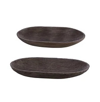 Safavieh Trellen Set Of 2 Wood Decorative Bowl