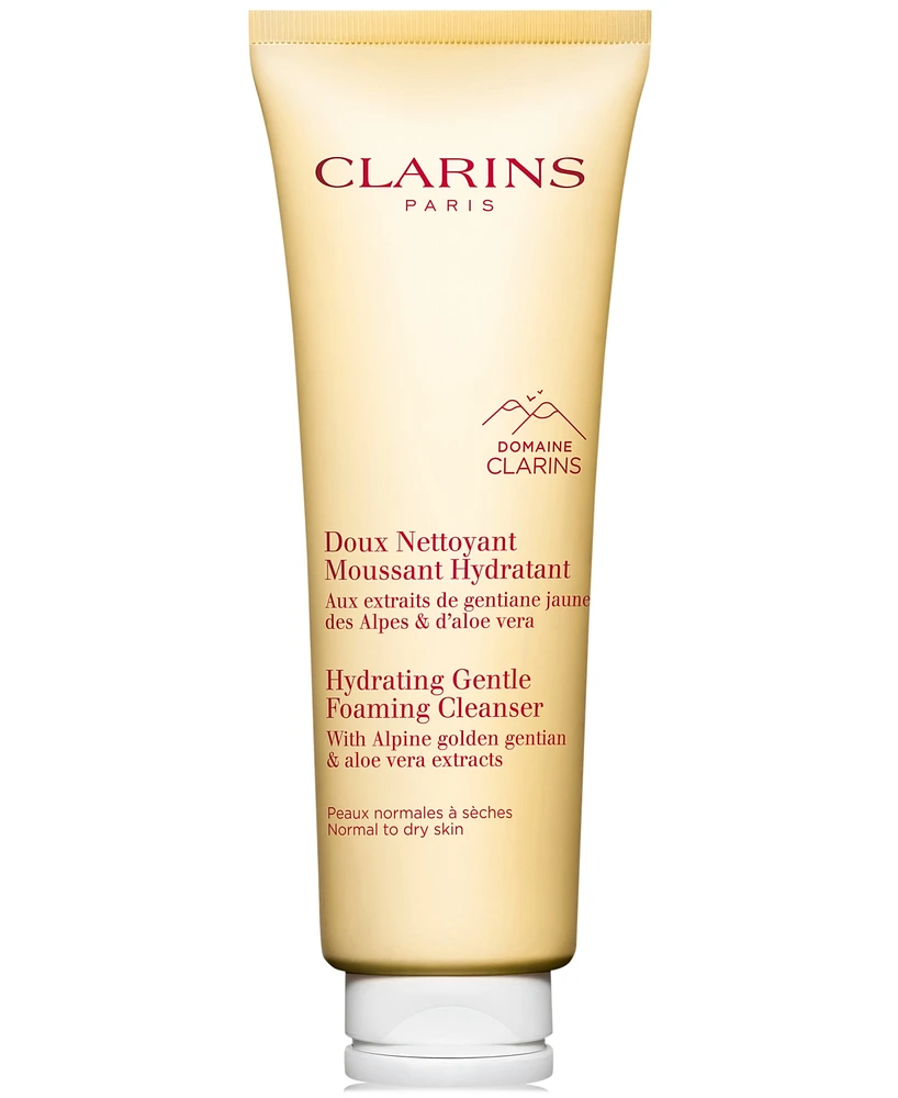 Clarins Hydrating Gentle Foaming Cleanser With Aloe Vera