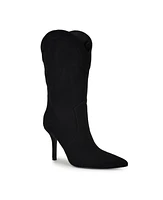 Nine West Women's Grasy Pointy Toe Stiletto Heel Dress Boots