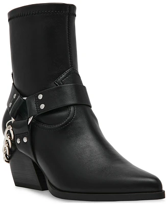 Dv Dolce Vita Women's Keeler Harness Moto Engineer Chain Heeled Boots