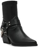 Dv Dolce Vita Women's Keeler Harness Moto Engineer Chain Heeled Boots