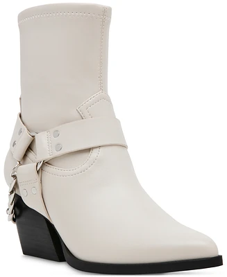 Dv Dolce Vita Women's Keeler Harness Moto Engineer Chain Heeled Boots