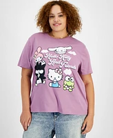 Love Tribe Trendy Plus Hello Kitty Short-Sleeve T-Shirt