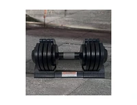 Streamdale Furniture 22LBS Adjustable Dumbbell Steel+Plastic