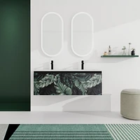 48'' Floating Wall-Mounted Bathroom Vanity & Soft-Close Cabinet Door, Kd-Package
