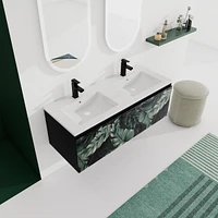 48'' Floating Wall-Mounted Bathroom Vanity & Soft-Close Cabinet Door, Kd-Package