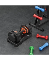 Streamdale Furniture 5-in-1 Adjustable Dumbbells Ultimate Space-Saving Home Gym