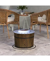 Streamdale Furniture Smokeless Fire Pit End Smokey Eyes and Cozy Up Outdoors