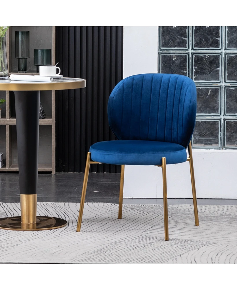 Simplie Fun Velvet Upholstery Dining Chair