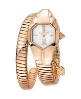 Just Cavalli Women's Septagon Silver Dial Watch - JC1L001M0155