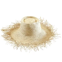 Catalina Palm Straw Hat In Natural Beige