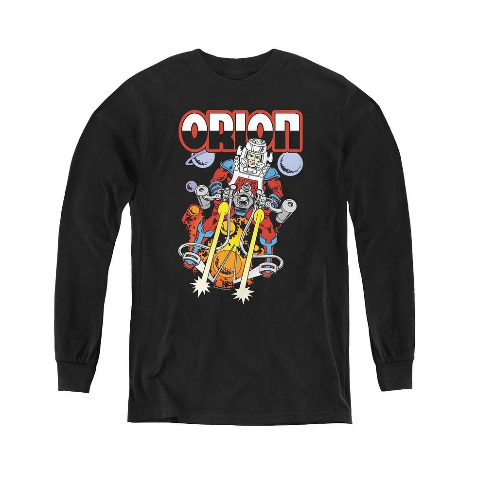 Dc Comics Boys Youth Orion Long Sleeve Sweatshirts