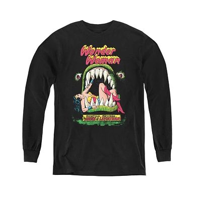 Dc Comics Boys Youth Jaws Long Sleeve Sweatshirts