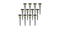 Maggift Solar Pathway Lights: Outdoor, Waterproof - 12 Pack