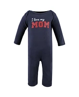 Hudson Baby Boys Cotton Coveralls