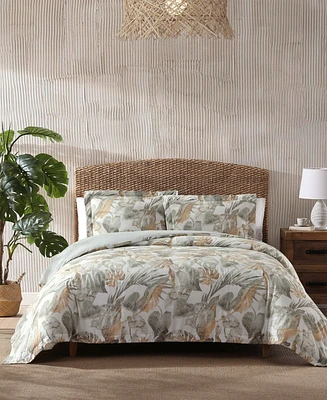 Tommy Bahama Home Raw Coast Reversible 3 Piece Duvet Cover Set, King