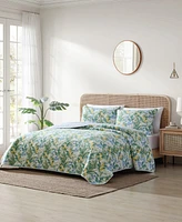 Closeout! Tommy Bahama Home Paradise Point Reversible 3 Piece Quilt Set, King