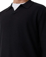 Cotton On Men's Jimmy Long Sleeve Polo