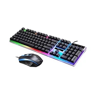 Cowin Led Gaming Keyboard and Mouse Combo with Rainbow Backlit