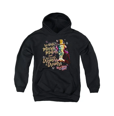 Willy Wonka And The Chocolate Factory Youth Music Makers Pull Over Hoodie / Hooded Sweatshirt