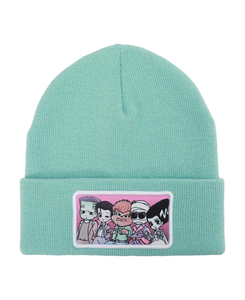 Universal Monsters Men's Cutesy Monsters Sublimated Patch Beanie