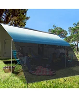 Yescom Rv Awning Side Shade & Replacement Fabric Kit Sunshade Block Uv Camper Trailer