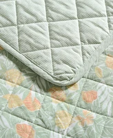 Tommy Bahama Home Pineapple Bloom Reversible Piece Quilt Set