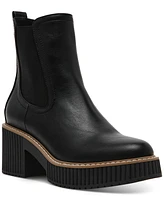 Dv Dolce Vita Women's Darcel Lug Sole Platform Chelsea Booties