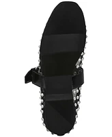 Dv Dolce Vita Women's Mellie Buckle Strap Mesh Mary Jane Flats