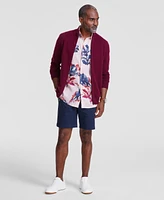 Club Room Men's Harrison Linen Floral Shirt, Created for Macy's