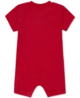 Nike Baby Boy's Mesh Fill Logo Patterned Romper