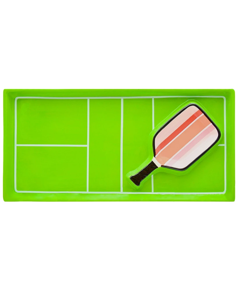 Godinger Pickleball Chip & Dip Serving Tray