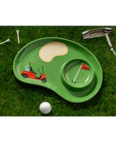 Godinger Golf Chip & Dip Serving Tray