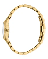 Roberto Cavalli Women's Quartz Gold-tone Stainless Steel Watch 28mm