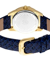 Roberto Cavalli Women's Quartz Leather Watch 32mm