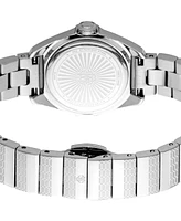 Roberto Cavalli Women's Quartz Silver-tone Stainless Steel Watch 26mm