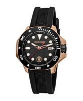 Roberto Cavalli Mens Classic Black Dial Watch Rc5g044p0085