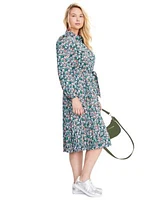 On 34th Womens Pleated Shirtdress Low Top Sneakers Saddle Bag Created For Macys