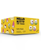 JoyJolt Hello Kitty and Friends Hello Sippy Stemless Drinking Glasses, Set of 4