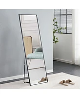 Streamdale Furniture Premium Full Body Mirror with Aluminum Alloy Frame for Home and Retail