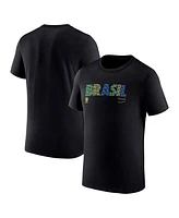 Nike Men's Black Brazil National Team Lights T-Shirt