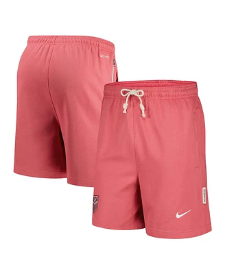 Nike Men's Pink Usmnt Standard Issue Fleece Performance Shorts