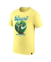 Nike Men's Yellow Brazil National Team Home Field T-Shirt